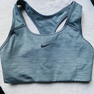Nike Swoosh Sports Bra Gray, Size Small, NEW!